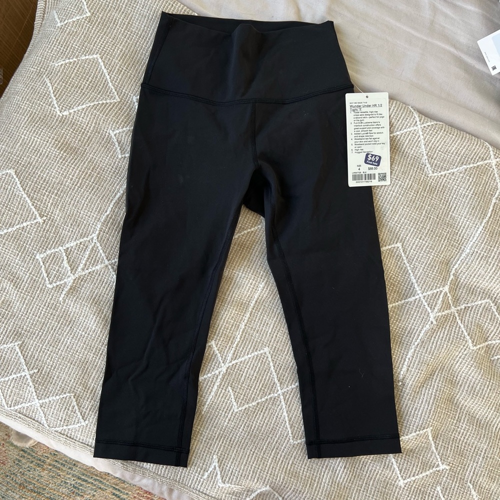 Lululemon Wunder Under HR Crop